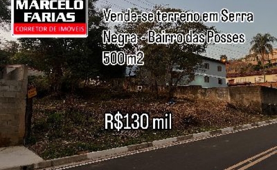 Vende-se terreno em Serra Negra - SP