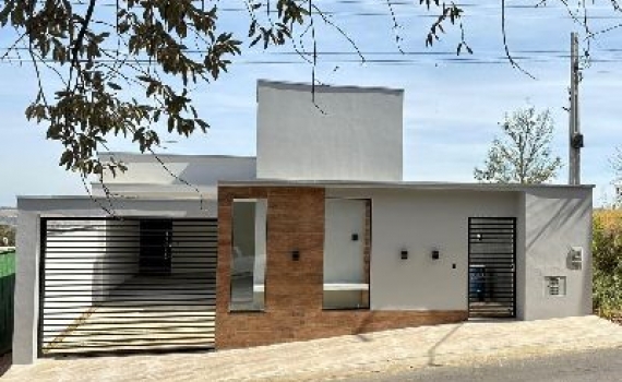 Casa nova recém construída 