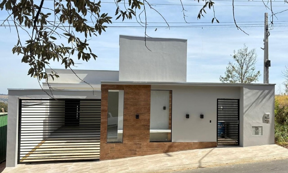 Casa nova recém construída 