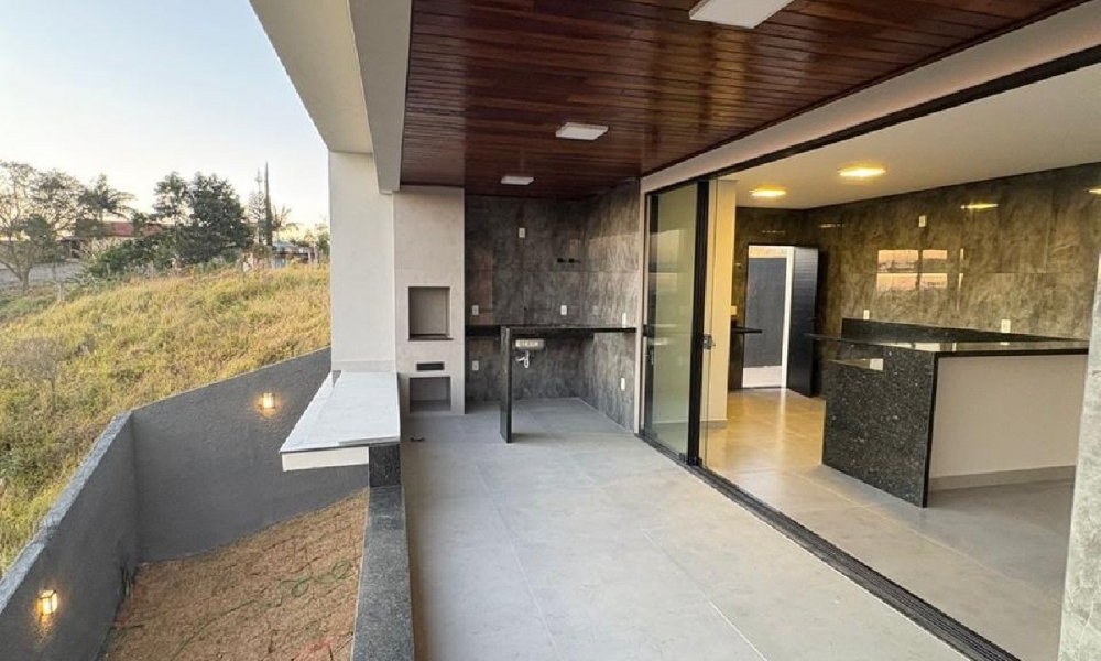 Casa nova recém construída 
