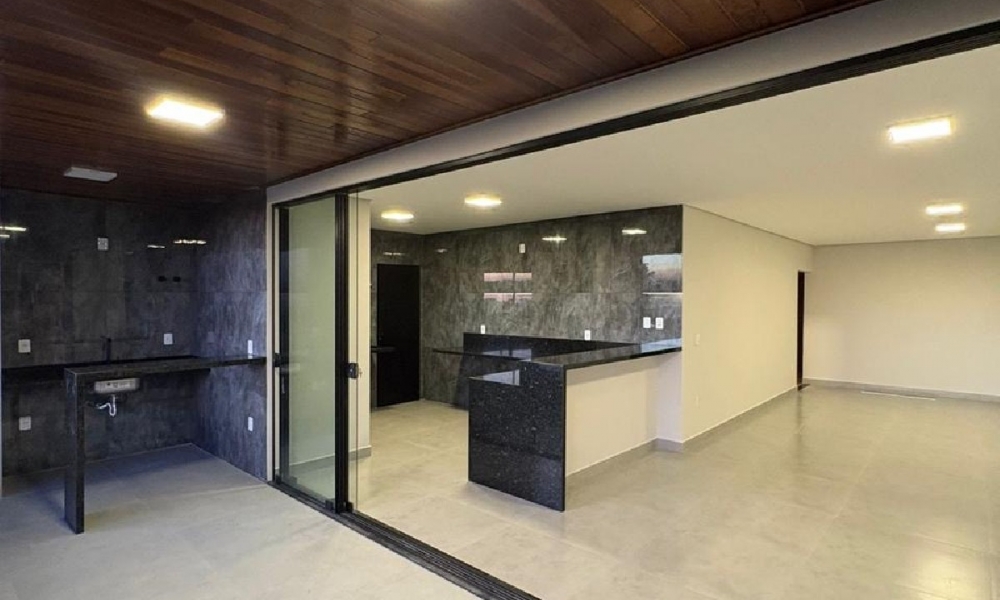 Casa nova recém construída 