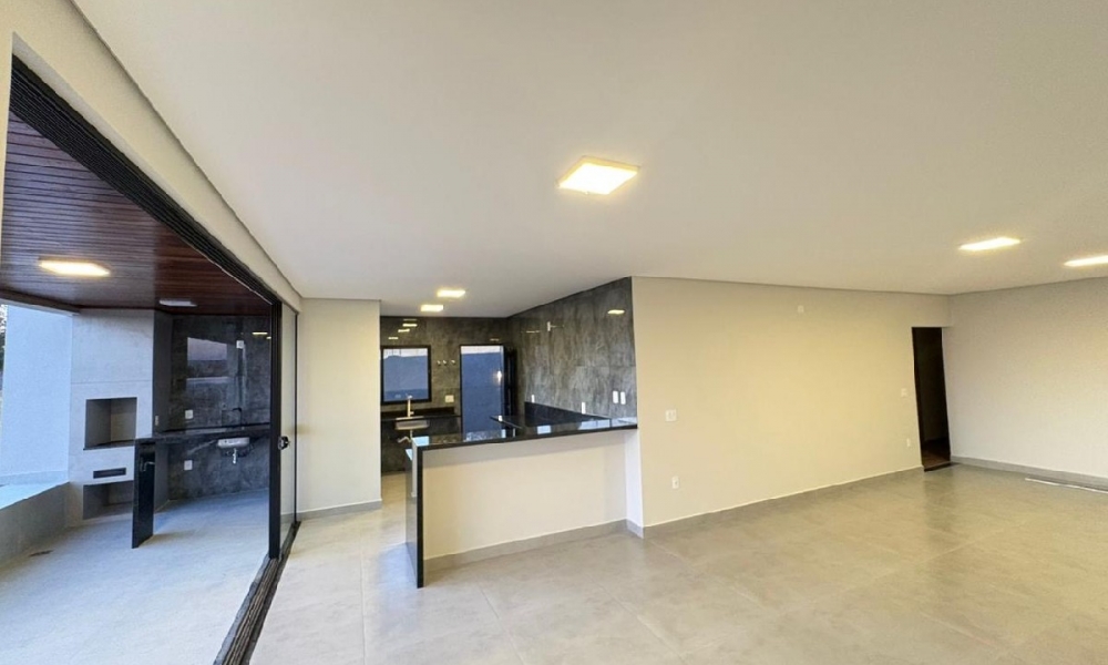 Casa nova recém construída 