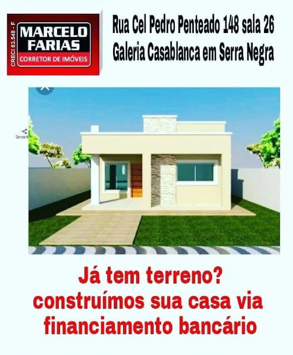 Construção de casas financiadas